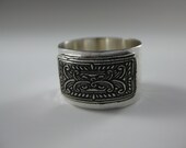 Sterling Emblem Ring