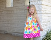 NEW Happy Flowers Pillowcase Dresses