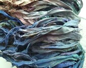 twilight whisper recycled silk sari ribbon