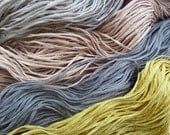 canary silk fiber: 3 yds