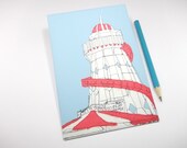 Helter Skelter - Handmade Postcard