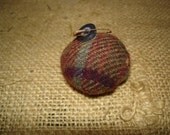 Miniature Wool Pin Keep, Primitive, Rustic, Pin Cushion, Pin Poke,