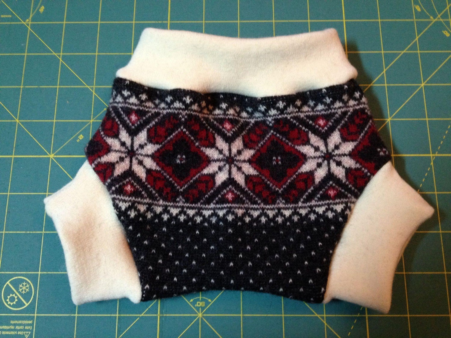 Wool Diaper Cover -  Recycled Sparkly Pink Lambswool and Angora with  Interlock Wool Diaper Soaker - Small