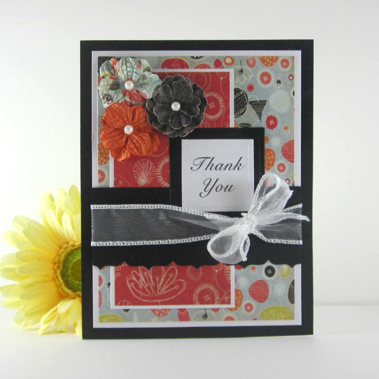 Thank you card, birthday card, thinking of you card, personalized card with any sentiment you choose