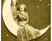 Paper Moon & Edwardian Twins RPPC