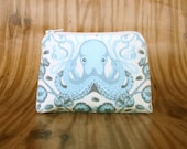 Coin Purse,  Card Holder - Octopus