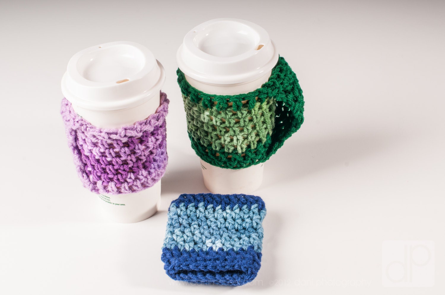 Coffee Cozy, Handle, Warmer - RTS - FREE Shipping