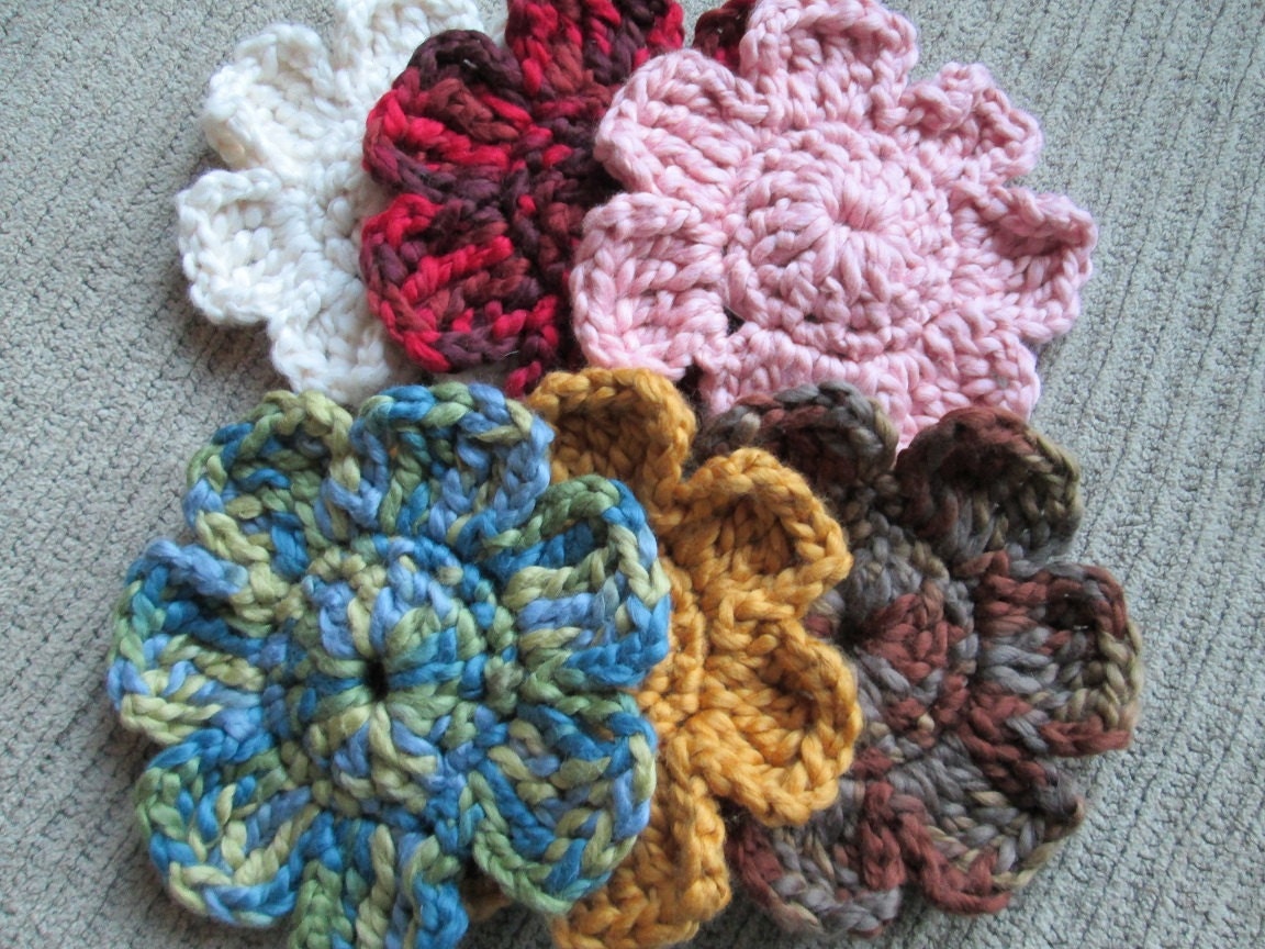 Accent Flower, Organic Cotton - FREE Shipping