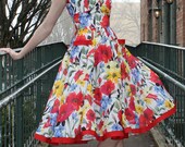 Womens Sewing Dress Pattern Swing Rockabilly Tia Sew Chic 1312