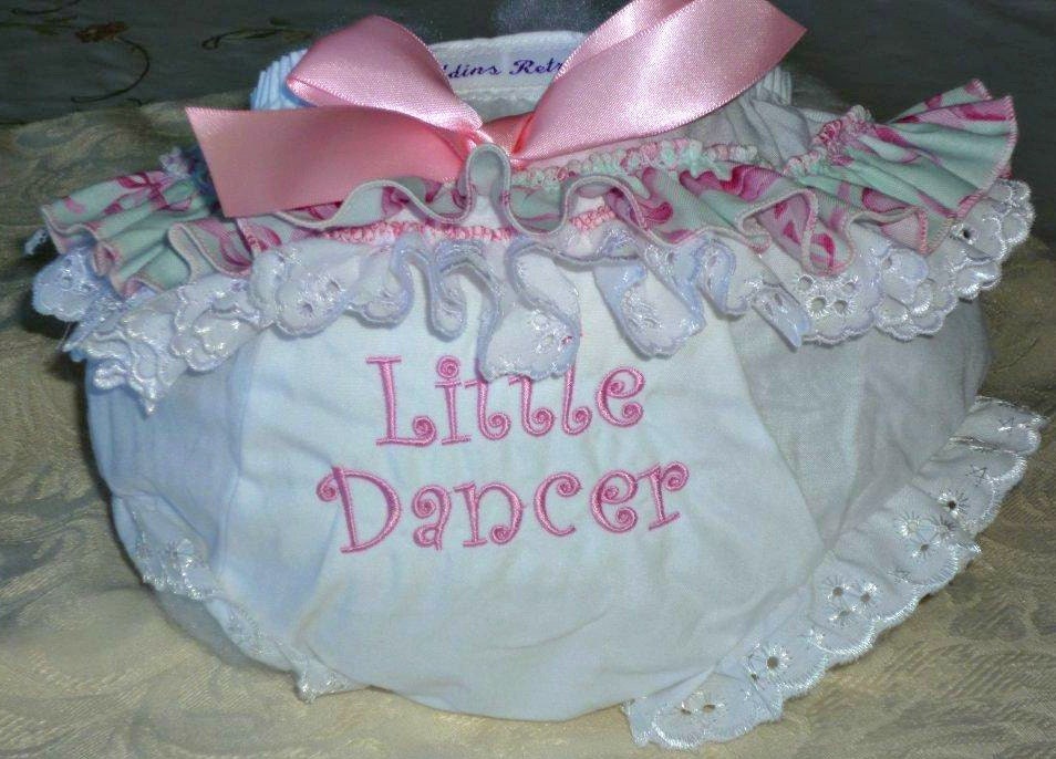 Little Dancer Diaper Cover/Bloomers with Ruffles