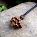 Wasp Nest with Peridot Pendant