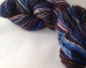 Frosty Night - handspun yarn, worsted weight
