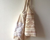 Vintage Shopping Bags - a pair