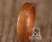 Cherry Bentwood Ring - Handcrafted Wooden Ring