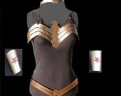 Wonder Woman styled costume set metal parts only