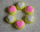 HEART SHAPED SOAP - Hearts - Kids - Party Favors - Men - Women  - Customized - You Choose Scent & Color  - Glycerin - Hand Made