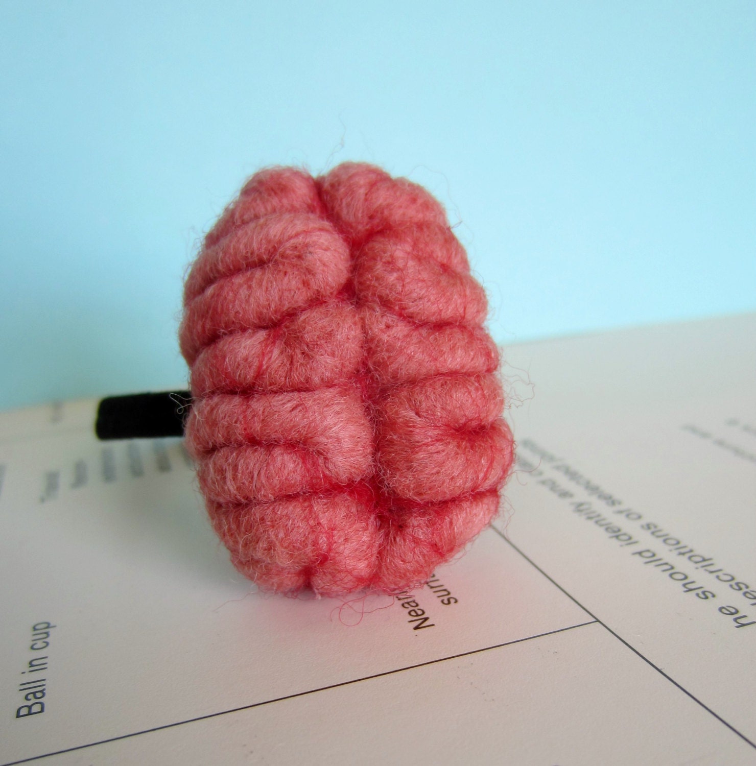 Brain Hair Tie