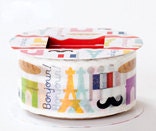 PetaPeta Washi Masking Tape - France - Die Cut
