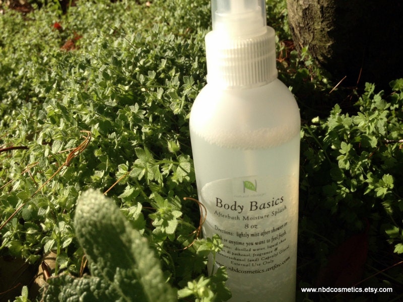 NEW:  Body Basics Afterbath Moisture Splash