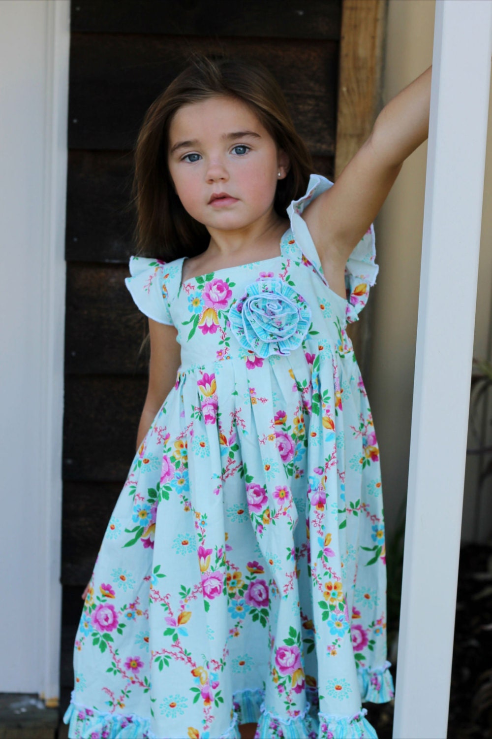 Spring 2013 Happyland Dress Boutique Custom Size 12m, 2t, 3t, 4t, 5, 6