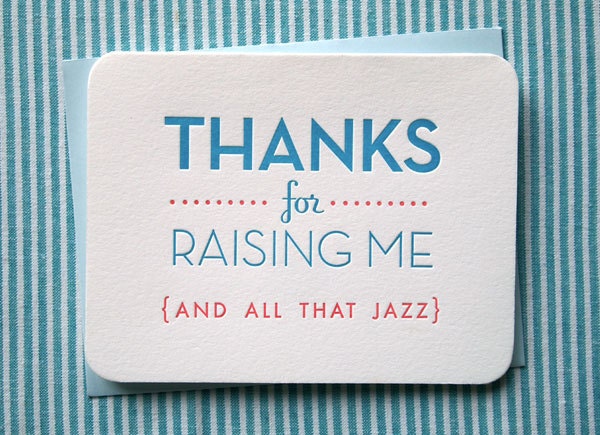 And All That Jazz Card