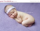 MEMORIAL DAY SALE Baby Headband - Newborn Headband - Infant Headband - Toddler Girls Headband - Photography Prop - Pink Headband