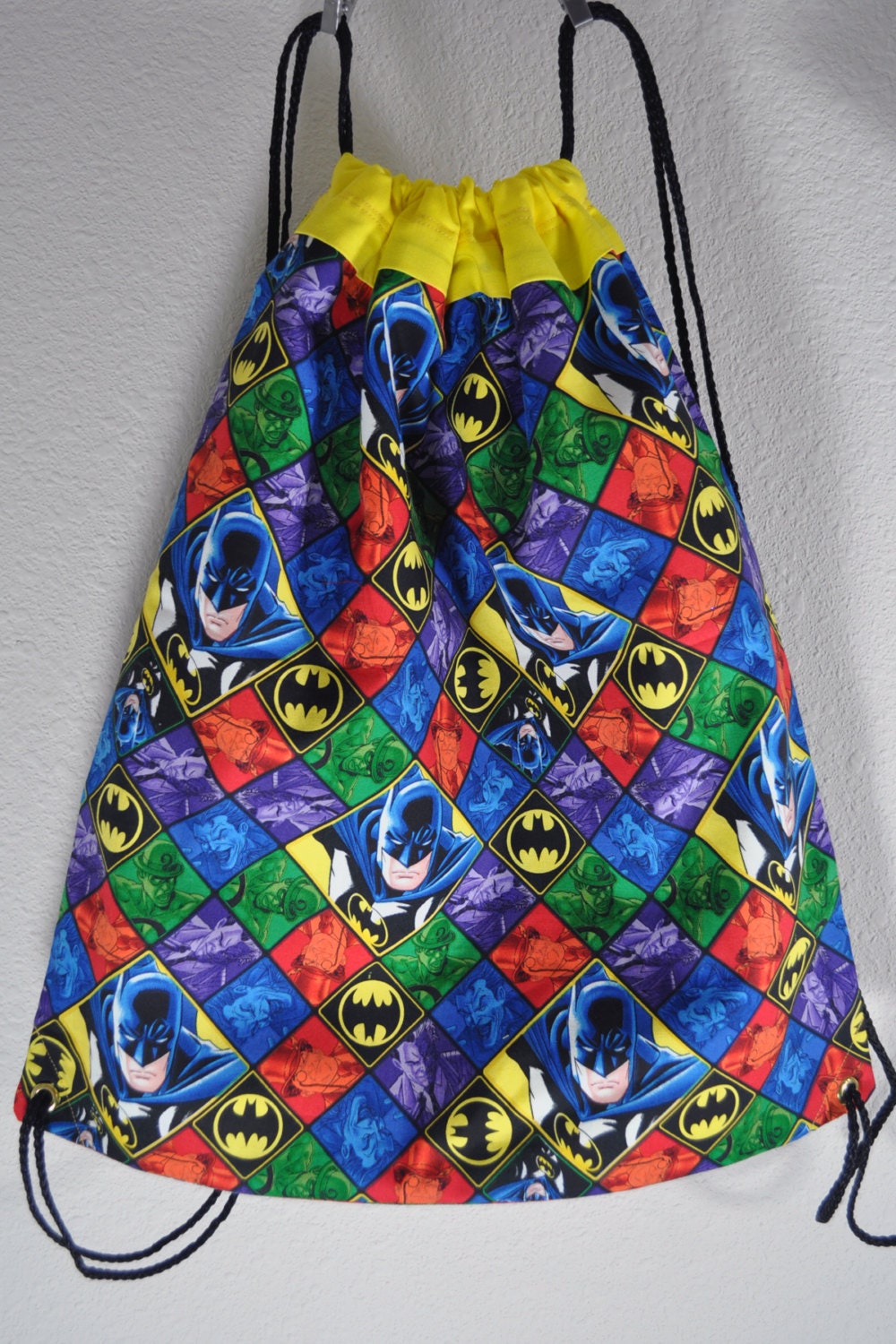 Batman Drawstring Backpack