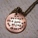 We Accept the Love We Think We Deserve necklace. Perks of Being a Wallflower