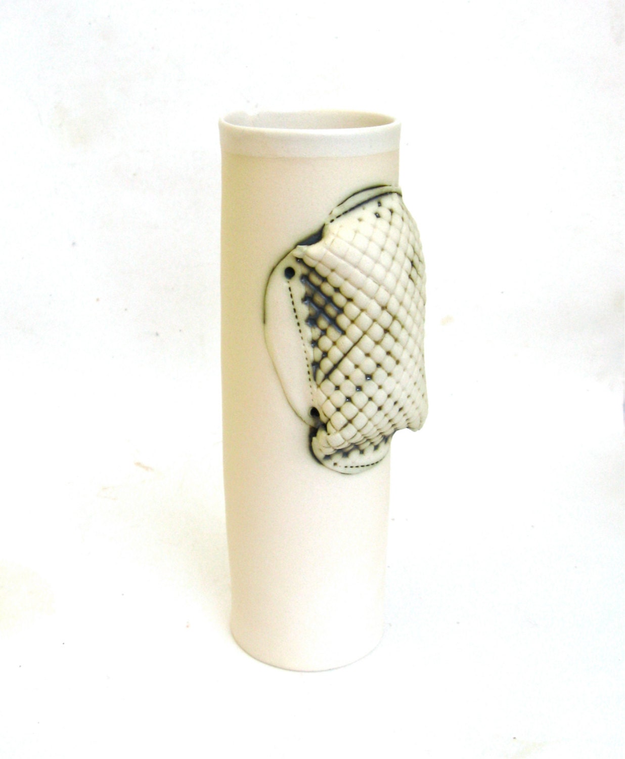 hand built porcelain vessel