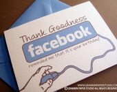 Facebook Reminder-Single Birthday Card