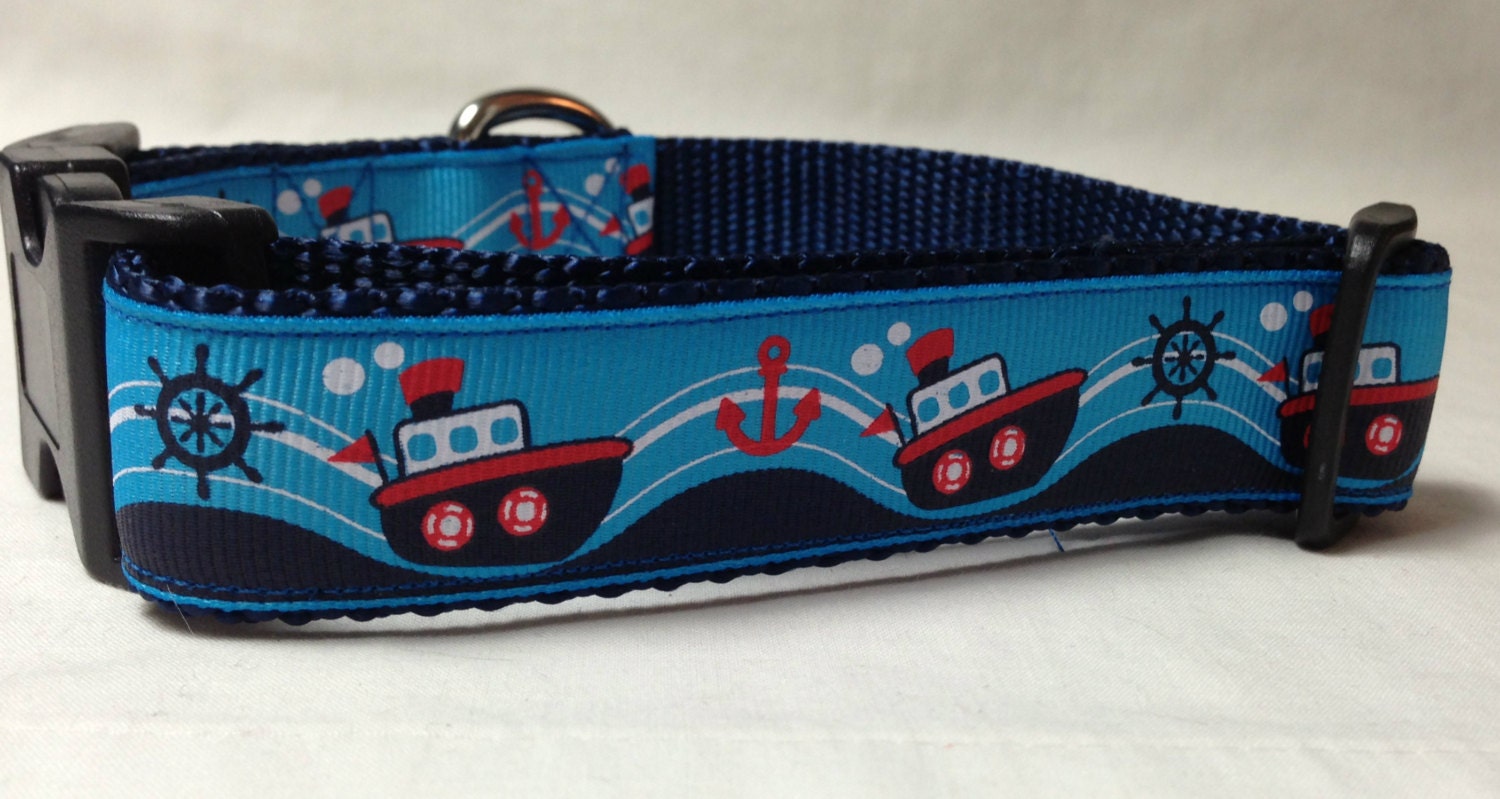 Tugboat Dog Collar