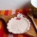 Crochet Sheep Coaster Pattern II, DIY
