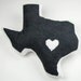 Customizable Texas State Pillow