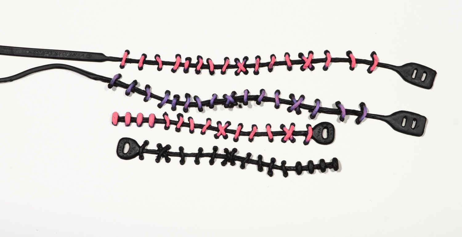 Two stitch chokers and two stitch bracelets- Halloween Scratch and Dent Super Sale B8