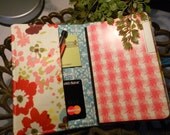 Journal Cover and Organizer PORTFOLIO...comes with Mini Journal and Mechanical Pencil