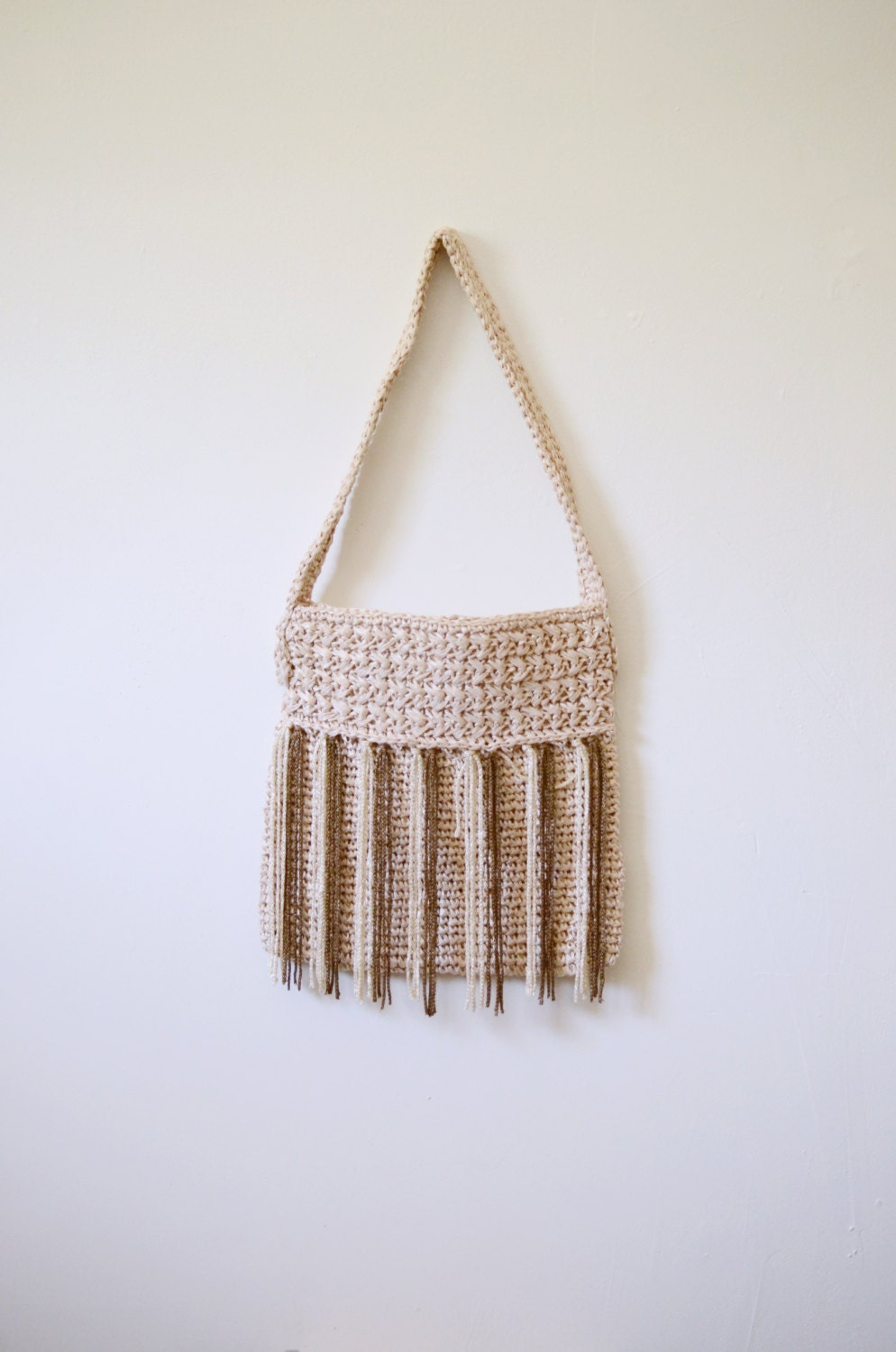 1970s Straw Shoulder Bag