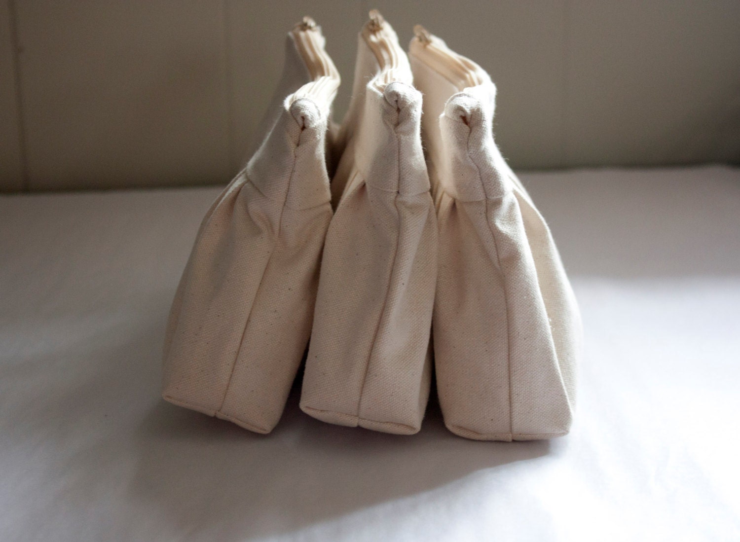 bridesmaid clutches // READY TO SHIP // wedding gift set // bridesmaid gift purses // set of 3