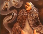 Medicine Woman's Vision - Art Print