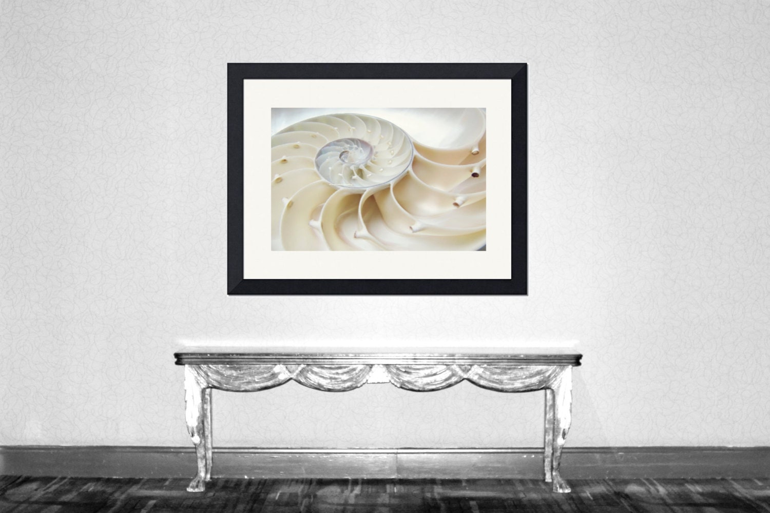 Nautilus - Nautilus Shell Ocean love summer winter Beach house Valentines day gift for your BF or GF who loves ocean color photography