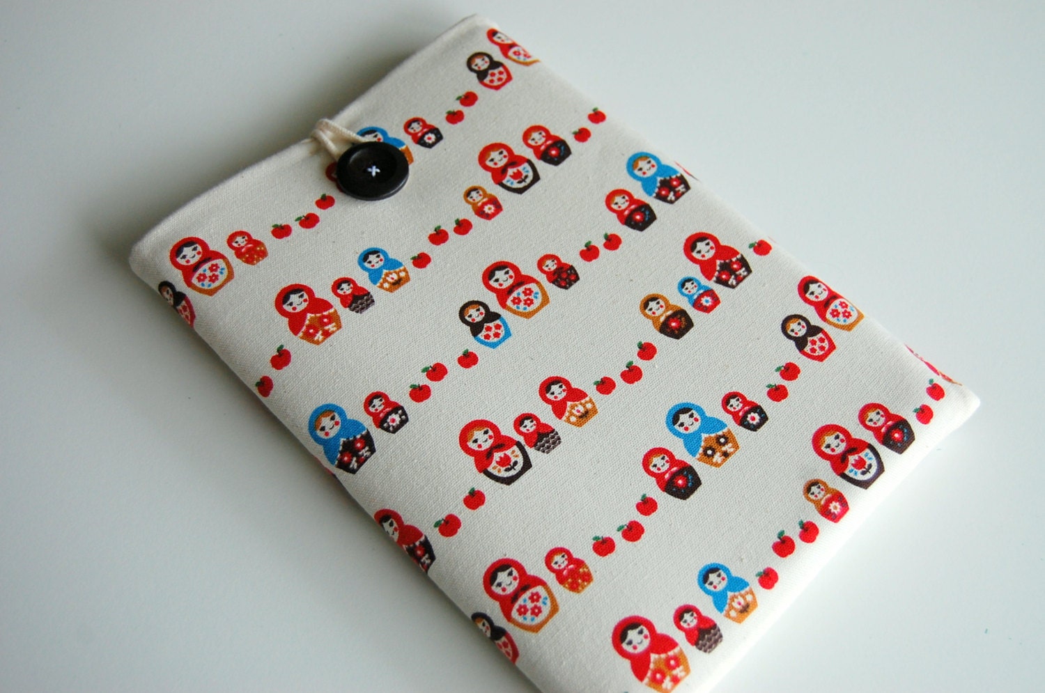 Matryoshka iPad Mini Case, Kindle Paperwhite Case, Custom eReader Padded Sleeve