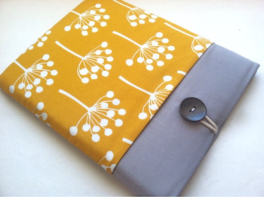 iPad Sleeve New iPad 4, Custom Case for iPad, Nexus 10, Kindle Fire 8.9"  - Blooming