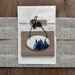 Grove Necklace in Lunar Blue and Graphite - Nature Landscape Wood Pendant