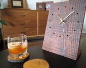 Medium Reclaimed Douglas Fir Wood Tabletop Clock