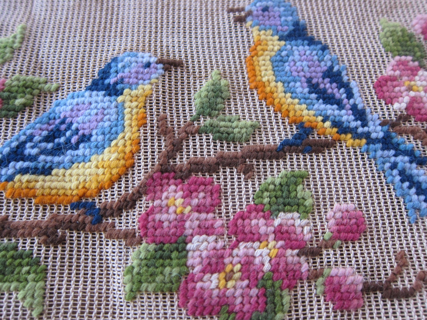 Needlepoint / lot 10 /colorful / for crafts