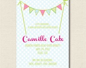 PRINTABLE Celebrate Birth Announcement