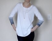 Ombre T Shirt Long Sleeve Medium