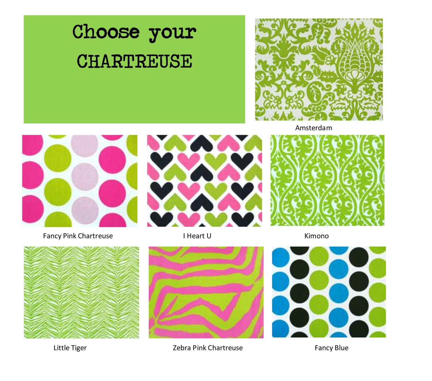 Organization Magnetic Board - Choose Your CHARTREUSE Fabric - Wall Hanging or Desktop Countertop