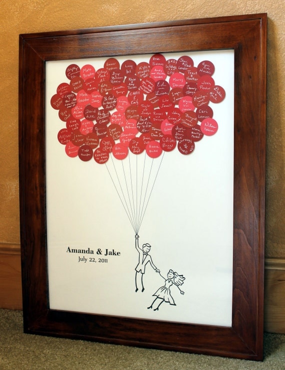 Wedding Guest Book Balloons for up to 150 Guests