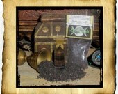 Ritual Black Salt 2.5 oz - Naturally Dyed and Violet Scented - Protection, Hex Breaking, Removing Negativity