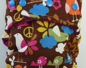 One Size HYBRID Cloth Diaper -Tweet